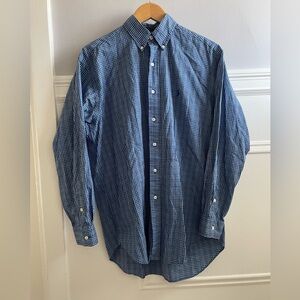 Ralph Lauren blue checked Blake button down-medium